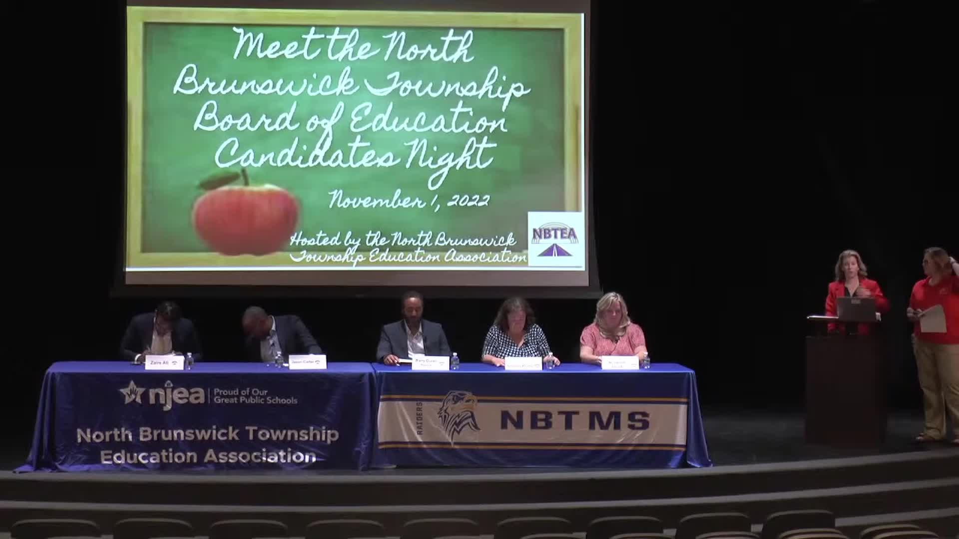 Meet the Board of Education Candidates Night Township of North Brunswick