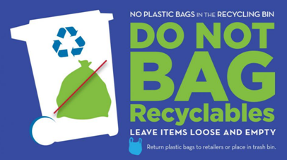 Do Not Bag Recyclables