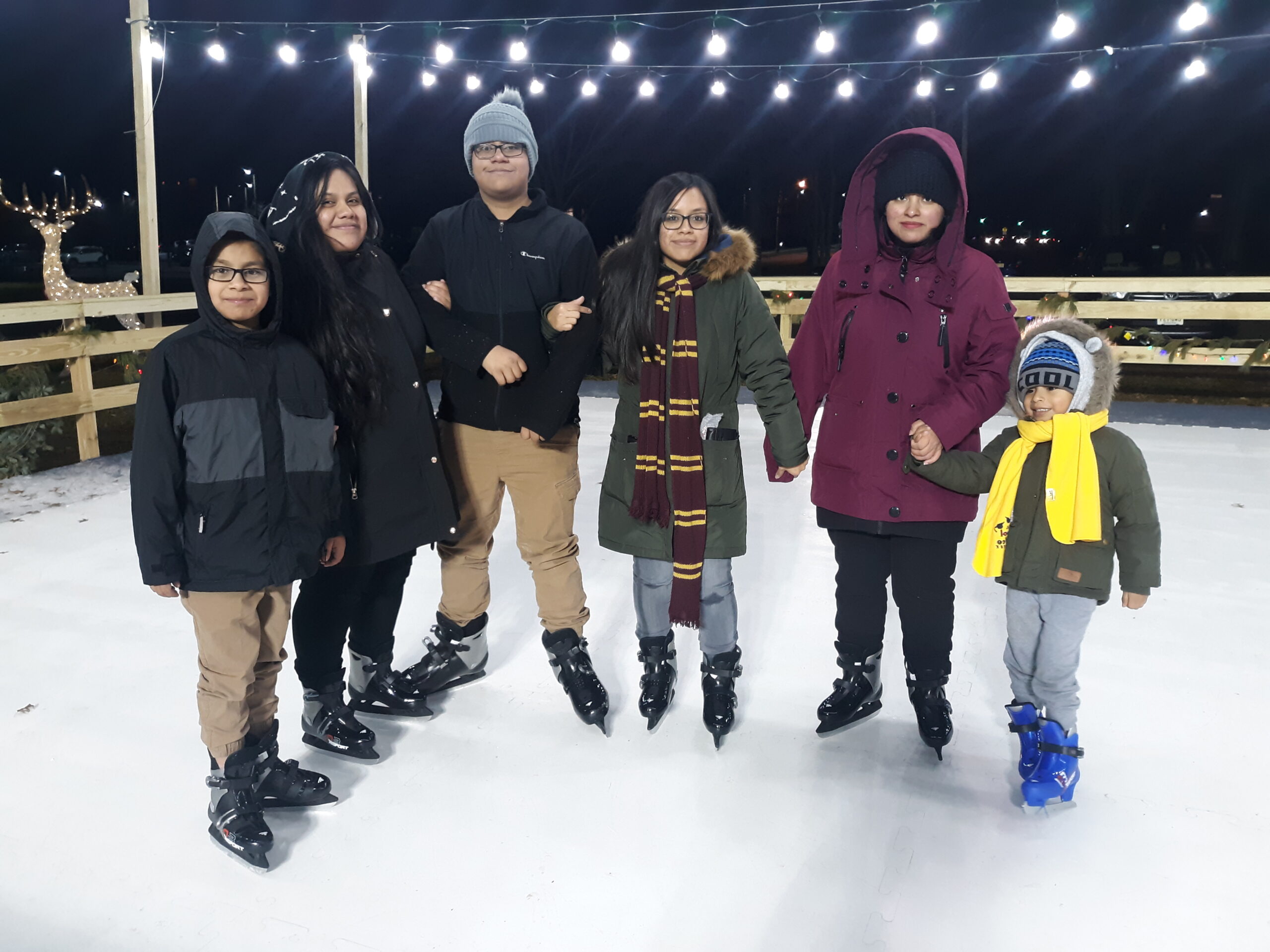 Family fun at the North Brunswick Ice Rink