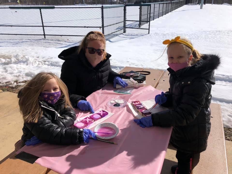 DIY Wooden Love Sign Craft at Veterans Park