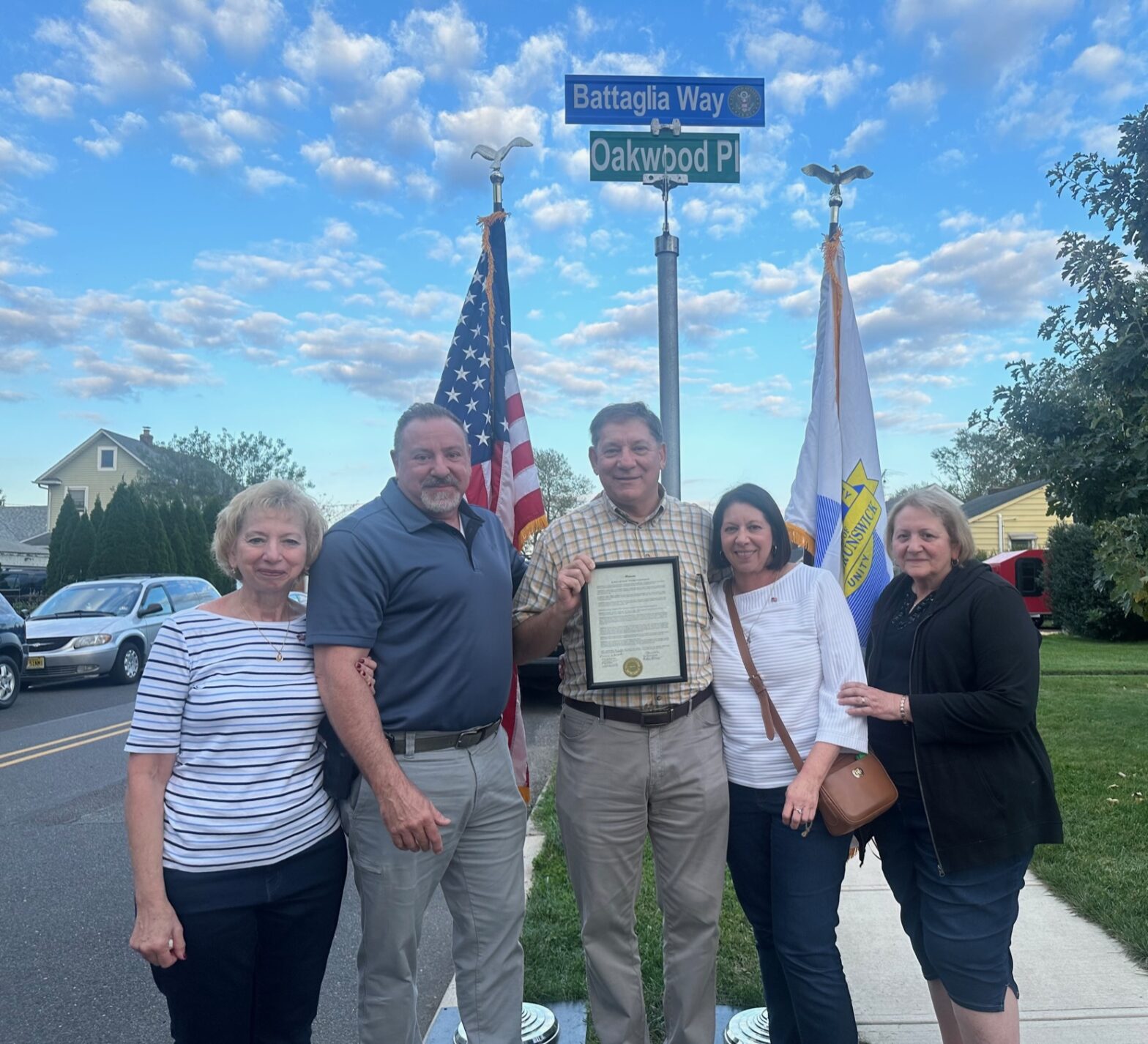 Battaglia Way Township of North Brunswick