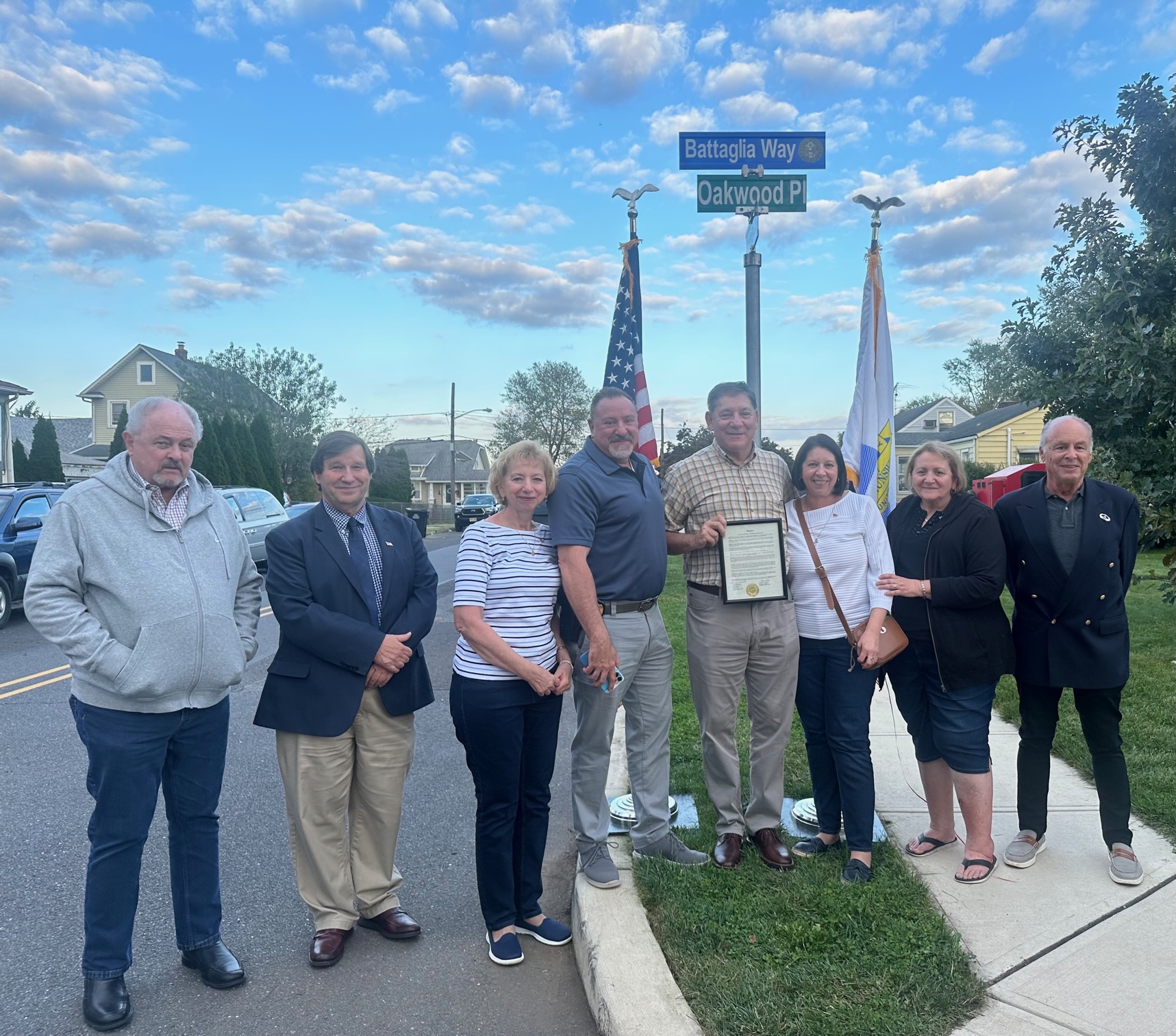 Battaglia Way Township of North Brunswick