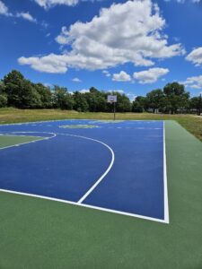 Newly constructed Babbage Park basketball court opens Township of Newly constructed Babbage Park basketball court opens Township of